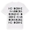 Heidenheim an der Brenz ordlek t-shirt
