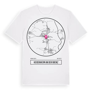 Heidenheim an der Brenz t-shirt – ekologisk bomull t-shirt från Pinshirt