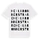Heilbronner Straße ordlek t-shirt