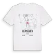 Hemsbach karta t-shirt