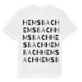 Hemsbach ordlek t-shirt