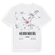 Herrenberg karta t-shirt