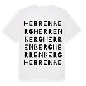Herrenberg ordlek t-shirt – ekologisk bomull t-shirt från Pinshirt