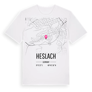Heslach karta t-shirt – ekologisk bomull t-shirt från Pinshirt