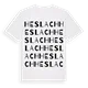 Heslach ordlek t-shirt