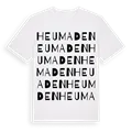 Heumaden ordlek t-shirt