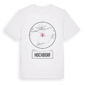 Hochdorf t-shirt – ekologisk bomull t-shirt från Pinshirt