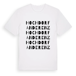 Hochdorf an der Enz ordlek t-shirt – ekologisk bomull t-shirt från Pinshirt