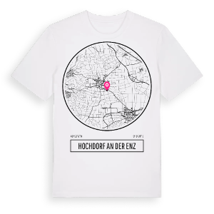 Hochdorf an der Enz t-shirt – ekologisk bomull t-shirt från Pinshirt