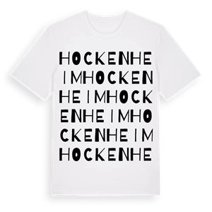 Hockenheim ordlek t-shirt – ekologisk bomull t-shirt från Pinshirt