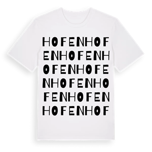 Hofen ordlek t-shirt – ekologisk bomull t-shirt från Pinshirt