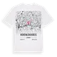 Hohenlohekreis karta t-shirt