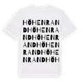 Höhenrand ordlek t-shirt