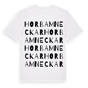 Horb am Neckar ordlek t-shirt – ekologisk bomull t-shirt från Pinshirt