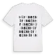 Hüfingen ordlek t-shirt