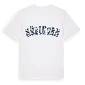Hüfingen college t-shirt – ekologisk bomull t-shirt från Pinshirt