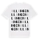 Illingen ordlek t-shirt