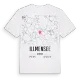 Illmensee karta t-shirt