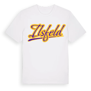Ilsfeld baseball t-shirt – ekologisk bomull t-shirt från Pinshirt