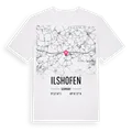 Ilshofen karta t-shirt