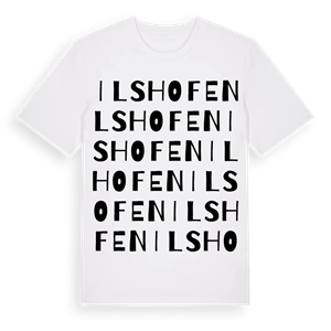 Ilshofen ordlek t-shirt – ekologisk bomull t-shirt från Pinshirt