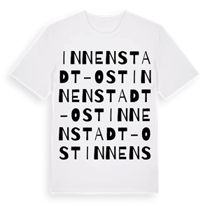 Innenstadt-Ost ordlek t-shirt – ekologisk bomull t-shirt från Pinshirt
