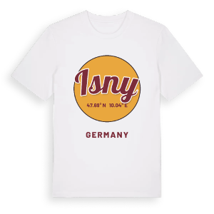 Isny cirkel t-shirt – ekologisk bomull t-shirt från Pinshirt