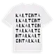 Kaltental ordlek t-shirt