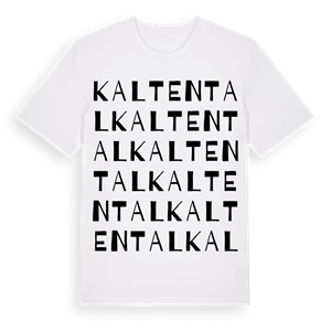 Kaltental ordlek t-shirt – ekologisk bomull t-shirt från Pinshirt