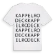Kappelrodeck ordlek t-shirt