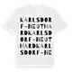 Karlsdorf-Neuthard ordlek t-shirt
