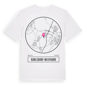 Karlsdorf-Neuthard t-shirt – ekologisk bomull t-shirt från Pinshirt