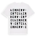 Kernerviertel ordlek t-shirt