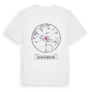 Kirchheim unter Teck t-shirt – ekologisk bomull t-shirt från Pinshirt