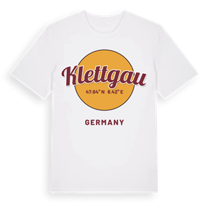 Klettgau cirkel t-shirt – ekologisk bomull t-shirt från Pinshirt