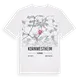 Kornwestheim karta t-shirt