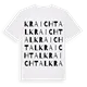 Kraichtal ordlek t-shirt