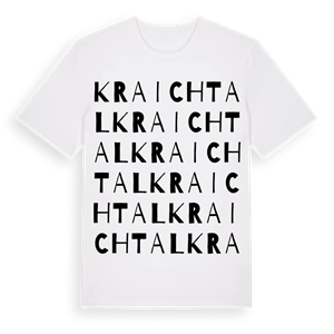 Kraichtal ordlek t-shirt – ekologisk bomull t-shirt från Pinshirt