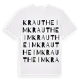 Krautheim ordlek t-shirt