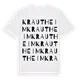 Krautheim ordlek t-shirt