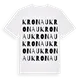 Kronau ordlek t-shirt
