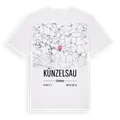 Künzelsau karta t-shirt
