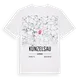 Künzelsau karta t-shirt