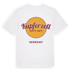 Kupferzell cirkel t-shirt – ekologisk bomull t-shirt från Pinshirt