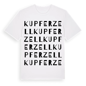 Kupferzell ordlek t-shirt – ekologisk bomull t-shirt från Pinshirt
