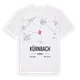 Kürnbach karta t-shirt