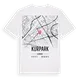 Kurpark karta t-shirt