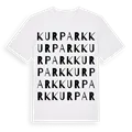 Kurpark ordlek t-shirt