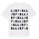 Kurpark ordlek t-shirt