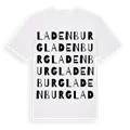 Ladenburg ordlek t-shirt